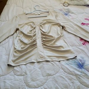 Beige Blouse